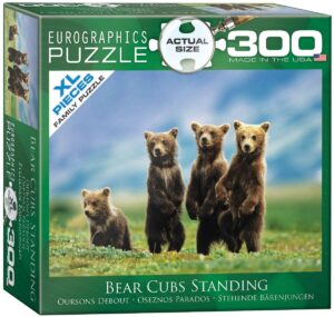 Пъзел Eurographics от 300 XL части - Любопитни мечета