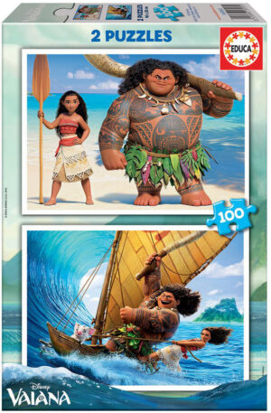 Пъзел Educa от 2 x 100 части - Ваяна