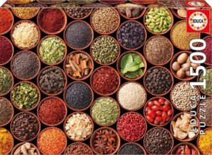 Пъзел Educa от 1500 части - Билки и подправки