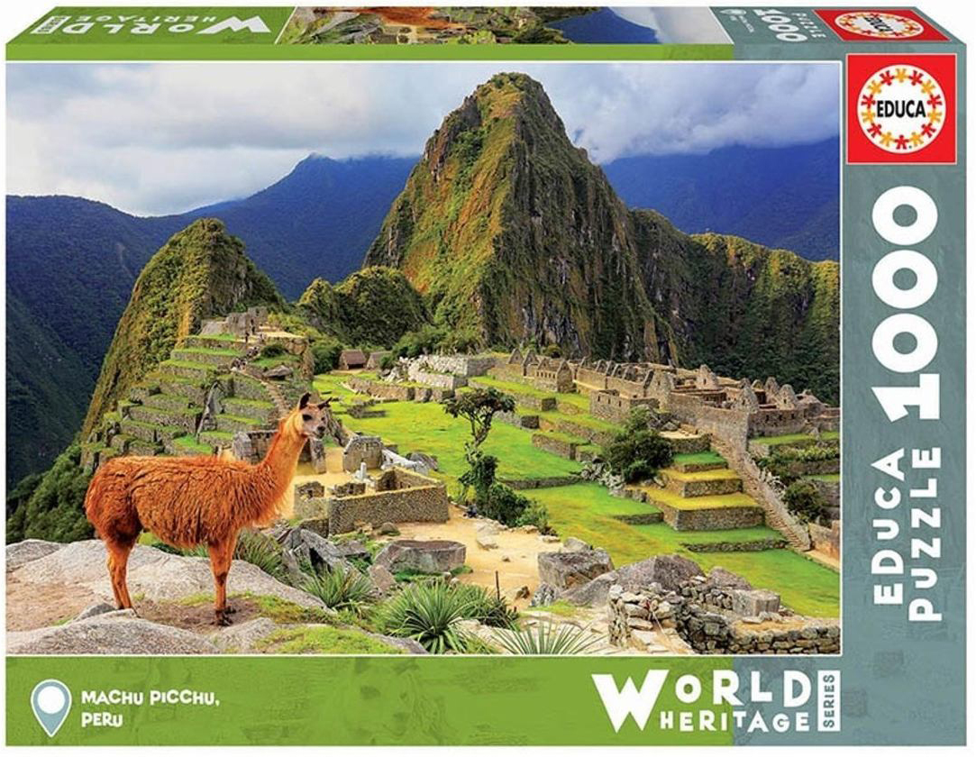 Пъзел Educa от 1000 части - Мачу Пикчу, Перу