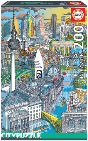 Четириизмерен пъзел Educa от 200 части - Берлин