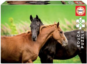 Пъзел Educa от 200 части - Коне