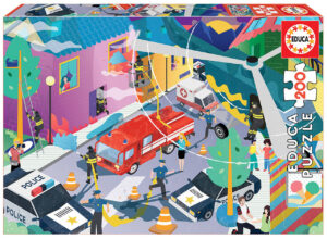 Пъзел Educa от 200 части - На помощ