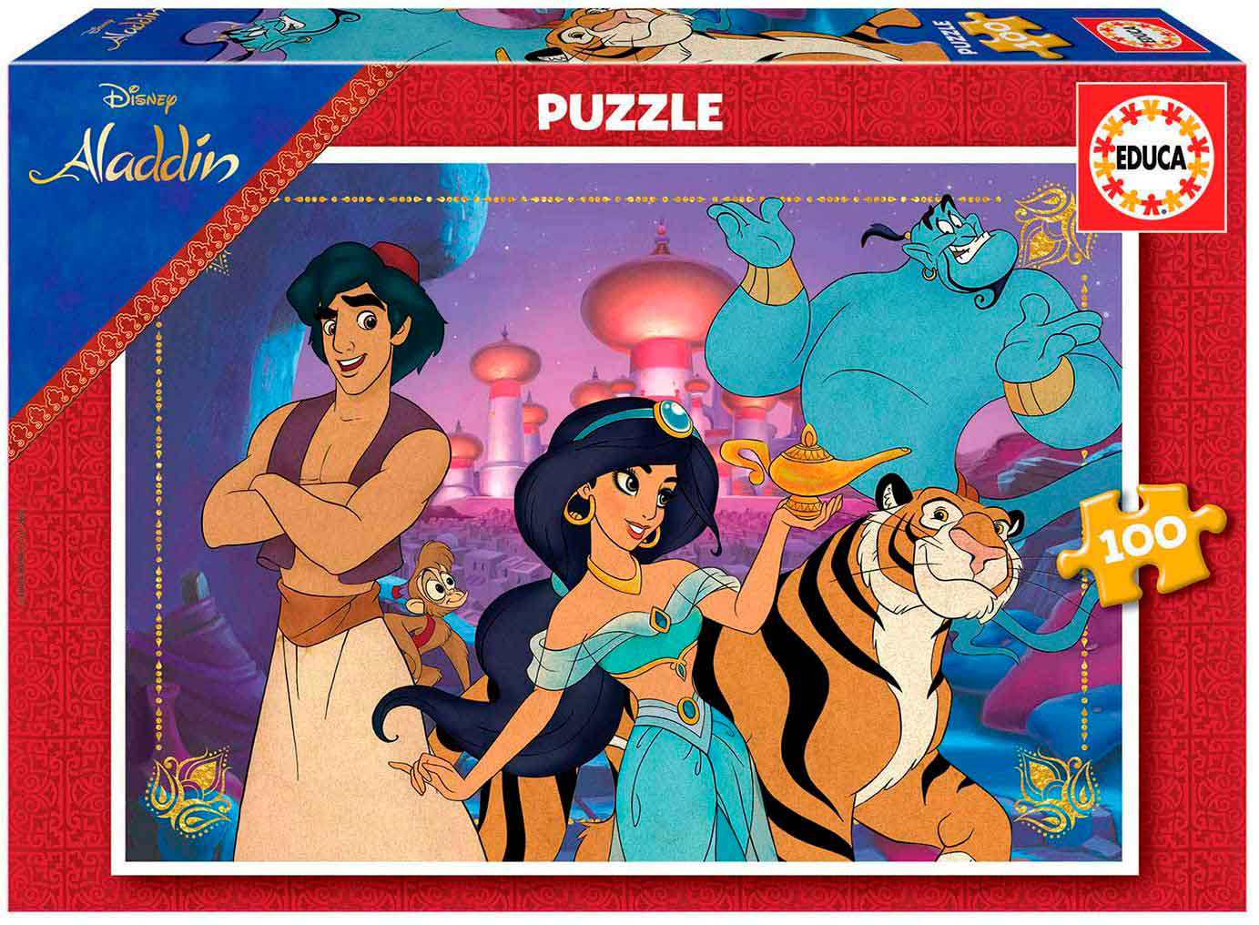 Пъзел Educa от 100 части - Аладин