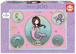 Пъзел Educa Gorjuss от 300 части - Морска приказка