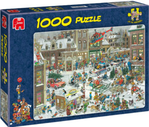 Пъзел Jumbo от 1000 части - Коледа, Ян ван Хаастерен
