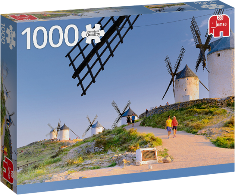 Пъзел Jumbo от 1000 части - Ла Манча, Испания