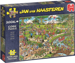 Пъзел Jumbo от 500 XL части - Парк, Ян ван Хаастерен