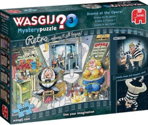 Пъзел-загадка Jumbo от 1000 части - Драма в операта