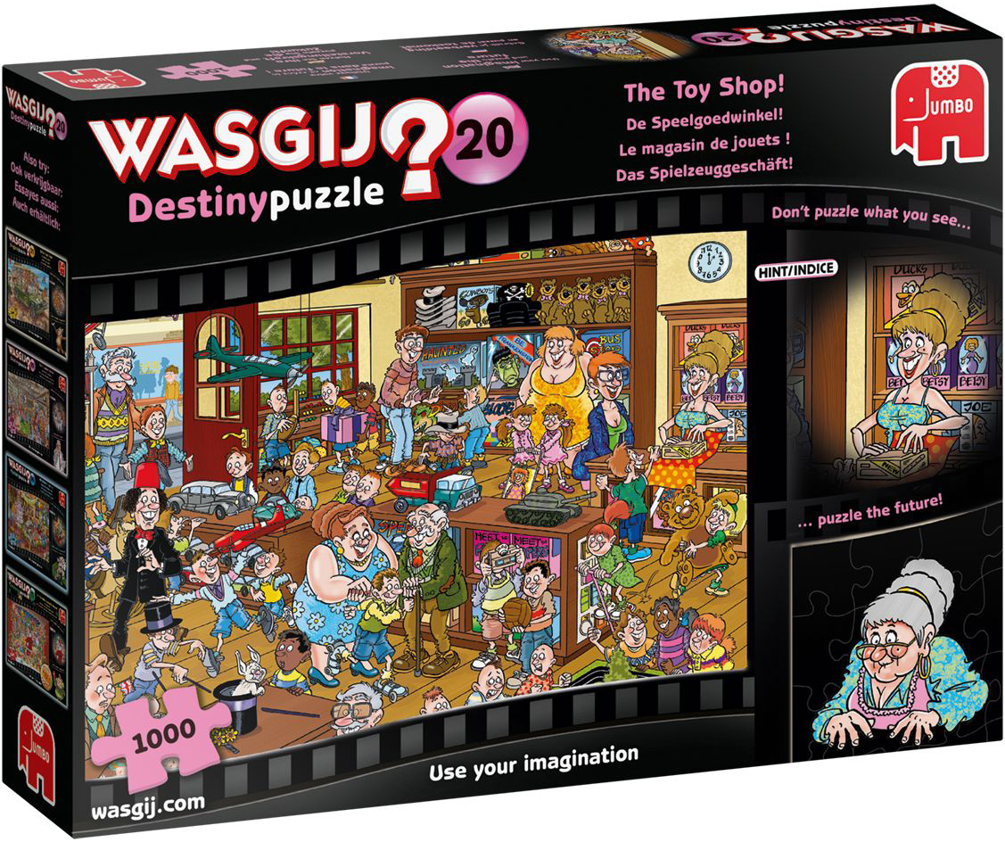 Пъзел-загадка Jumbo от 1000 части - Магазинът за играчки