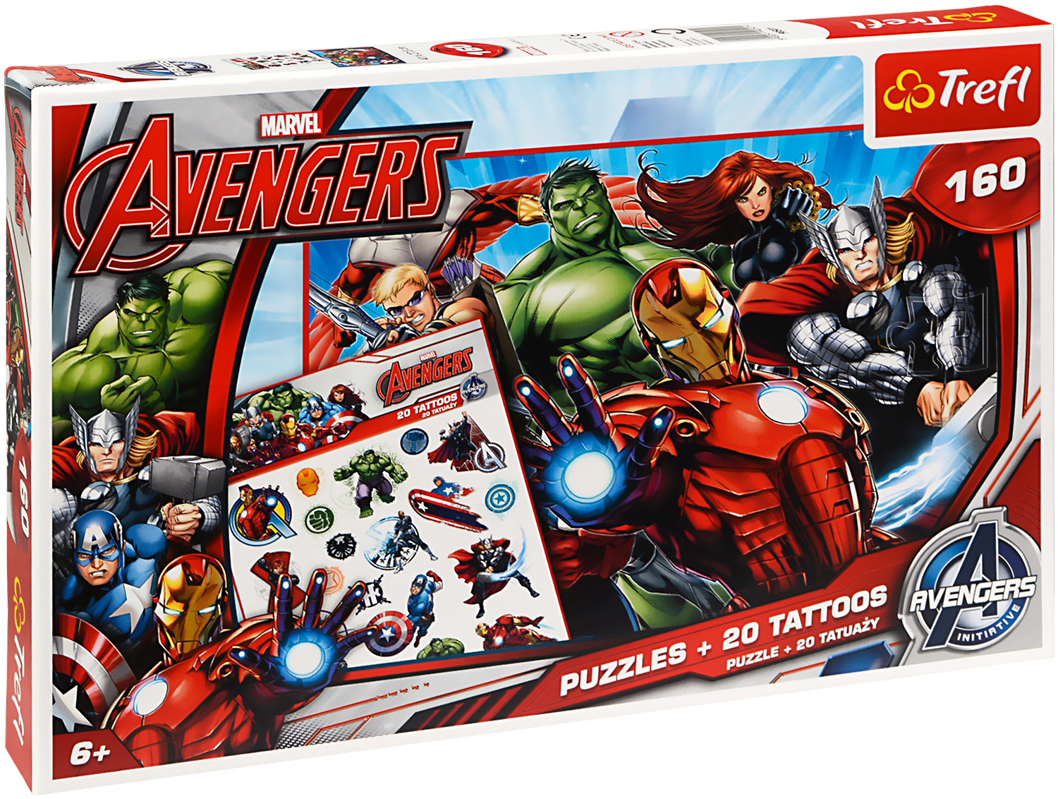 Пъзел Trefl от 160 части - Отмъстителите