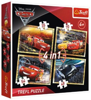 Пъзел Trefl 4 в 1 - Колите 3
