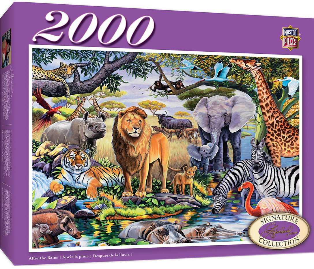 Пъзел Master Pieces от 2000 части - След дъждовете, Джени Нюланд