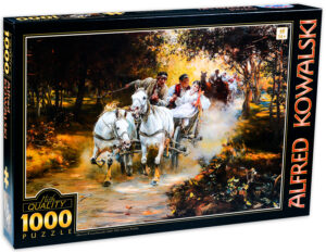 Пъзел D-Toys от 1000 части - Галоп, Алфред Ковалски