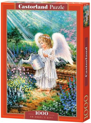 Пъзел Castorland от 1000 части - Ангелски дар, Дона Гелсингър