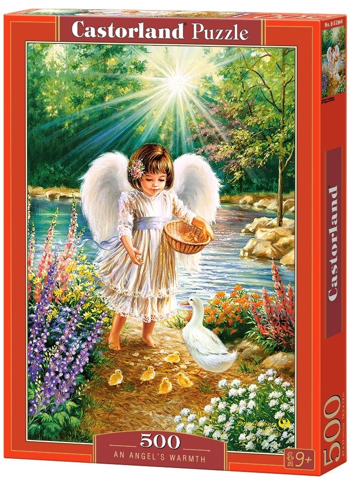 Пъзел Castorland от 500 части - Ангелска топлина, Дона Гелсингър