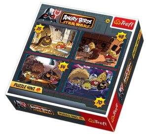 Пъзел Trefl 4 в 1 - Angry Birds Star Wars