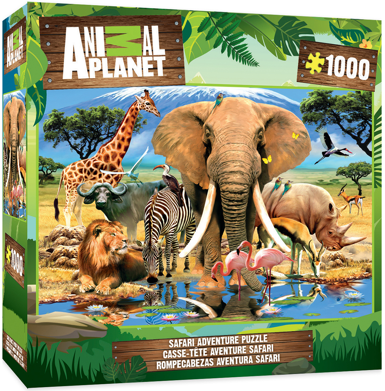 Пъзел Master Pieces от 1000 части - Safari Adventure