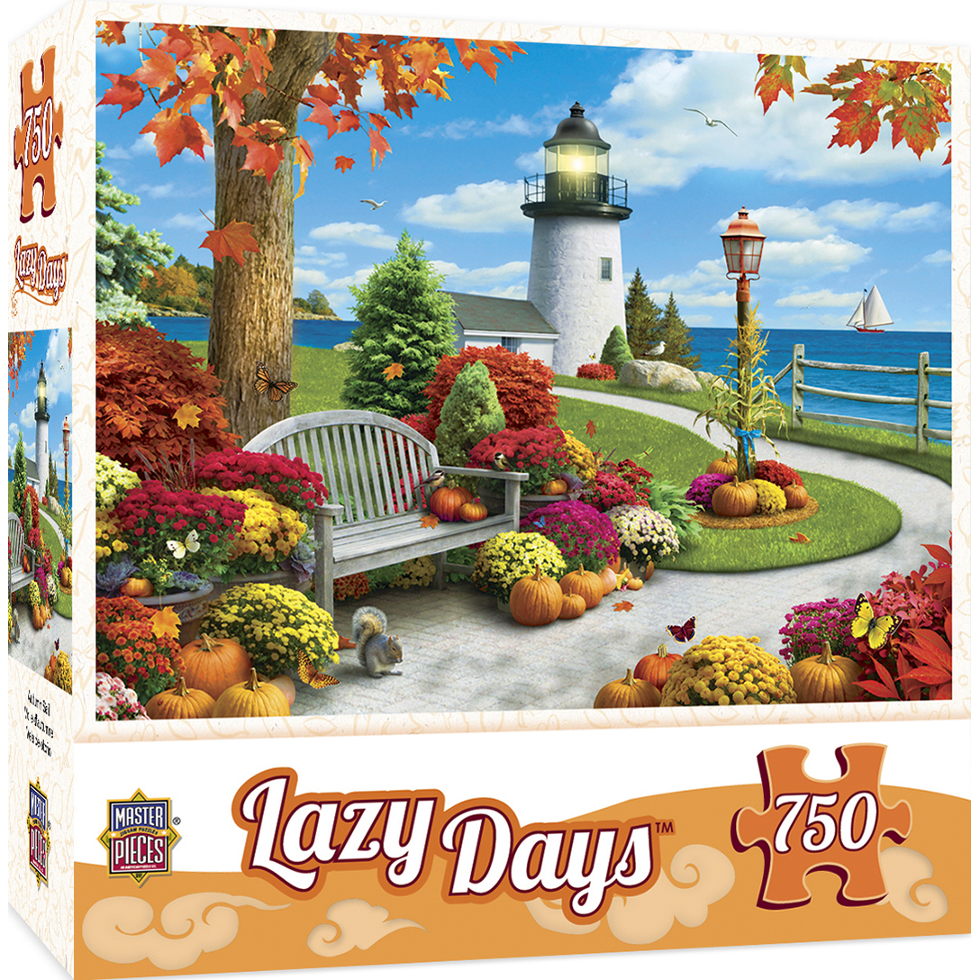 Пъзел Master Pieces от 750 части - Платноходка през есента, Алън Джана