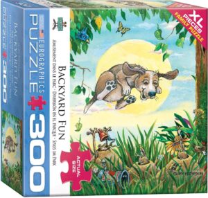 Пъзел Eurographics от 300 XL части - Веселба на двора, Гери Патерсън