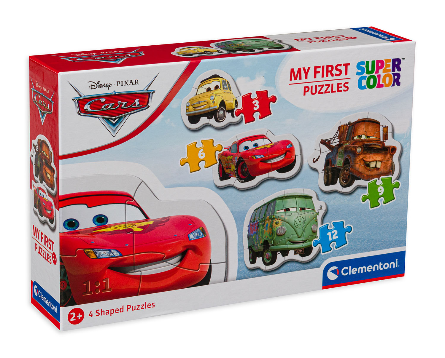 Бебешки пъзел Clementoni 4 в 1 - Колите 3