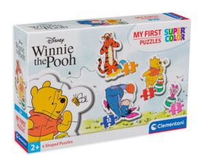 Бебешки пъзел Clementoni 4 в 1 - Мечо Пух