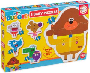 Бебешки пъзел Educa 5 в 1 - Hey Duggee