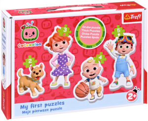 Бебешки пъзел Trefl 4 в 1 - Кокомелон