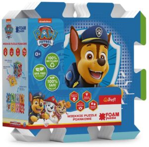Бебешки пъзел за под Trefl от 8 части - Пес Патрул