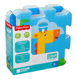 Бебешки пъзел за под Trefl от 8 части - Приятели животни