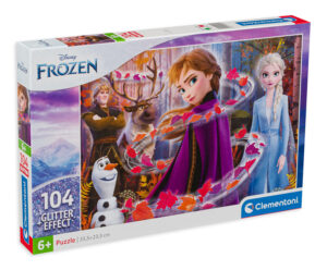 Блестящ пъзел Clementoni от 104 части - Замръзналото кралство 2, Силата на Анна