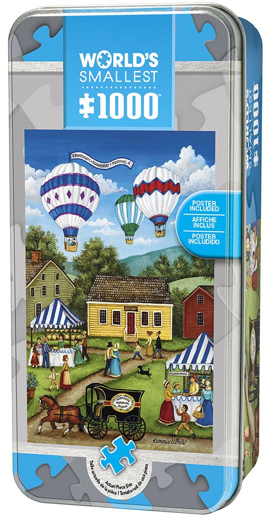 Пъзел Master Pieces от 1000 мини части - Фестивал на боровинката, Бони Уайт