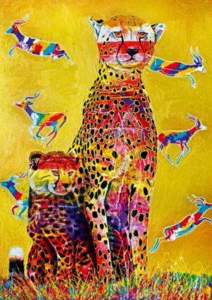 Пъзел Bluebird от 1000 части - Поглед към Африка, Греъм Стивънсън