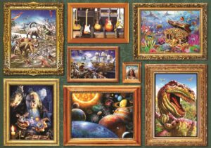 Пъзел Bluebird от 1000 части - Галерията на момчетата, Ейдриан Честърман