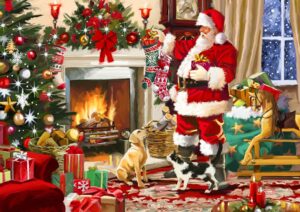 Пъзел Bluebird от 500 части - Дядо Коледа, Маккнийл Студио