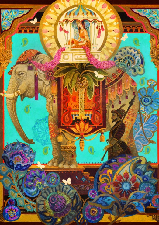 Пъзел Bluebird от 2000 части - Шествието, Дейвид Галчът