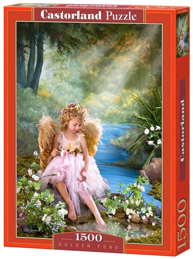 Пъзел Castorland от 1500 части - Златно езеро