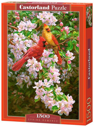 Пъзел Castorland от 1500 части - Пролетна романтика