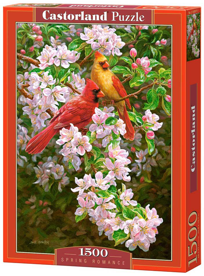 Пъзел Castorland от 1500 части - Пролетна романтика