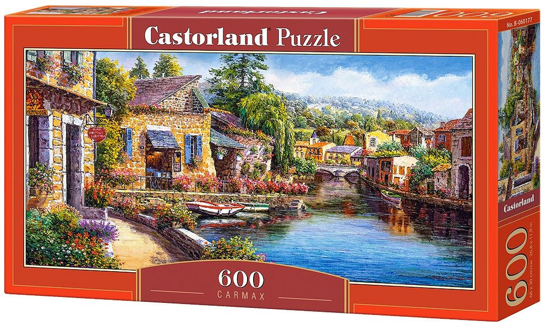 Панорамен пъзел Castorland от 600 части - Кармакс