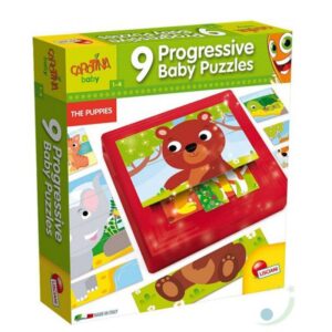 CAROTINA BABY PROGRES. Пъзел Животни бебета 59712