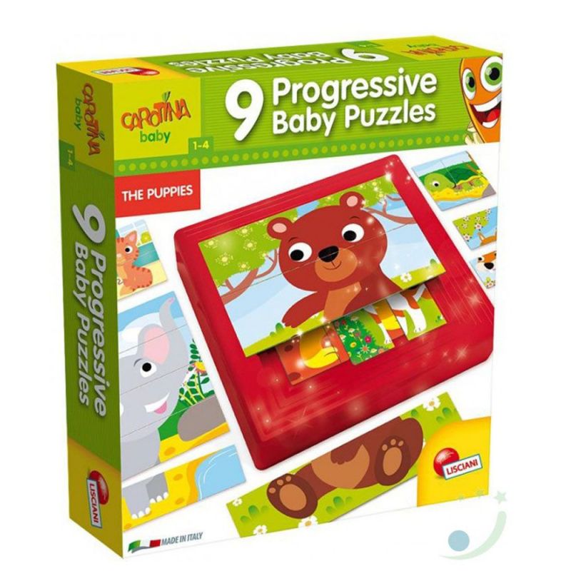 CAROTINA BABY PROGRES. Пъзел Животни бебета  59712