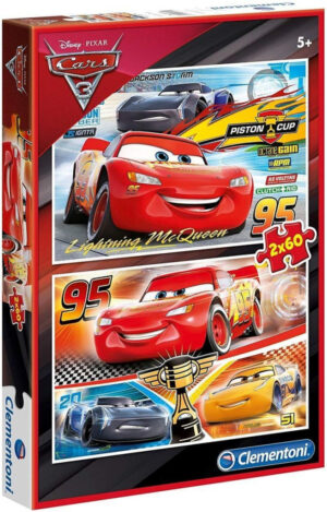 Пъзел Clementoni от 2 x 60 части - Колите 3