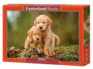 Пъзел Castorland от 500 части - Обичливи палета