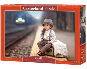 Пъзел Castorland от 500 части - Светът е голям