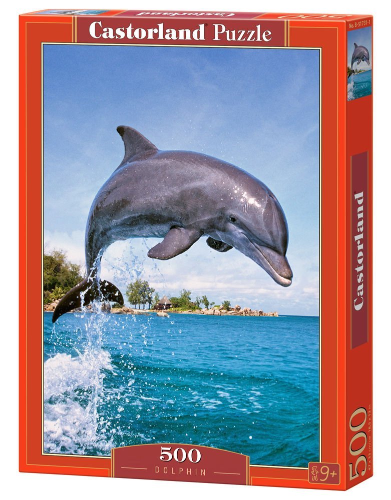 Пъзел Castorland от 500 части - Делфин