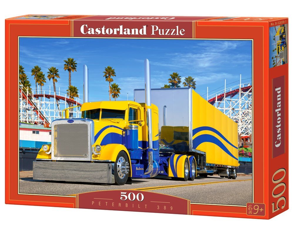 Пъзел Castorland от 500 части - Peterbilt 389