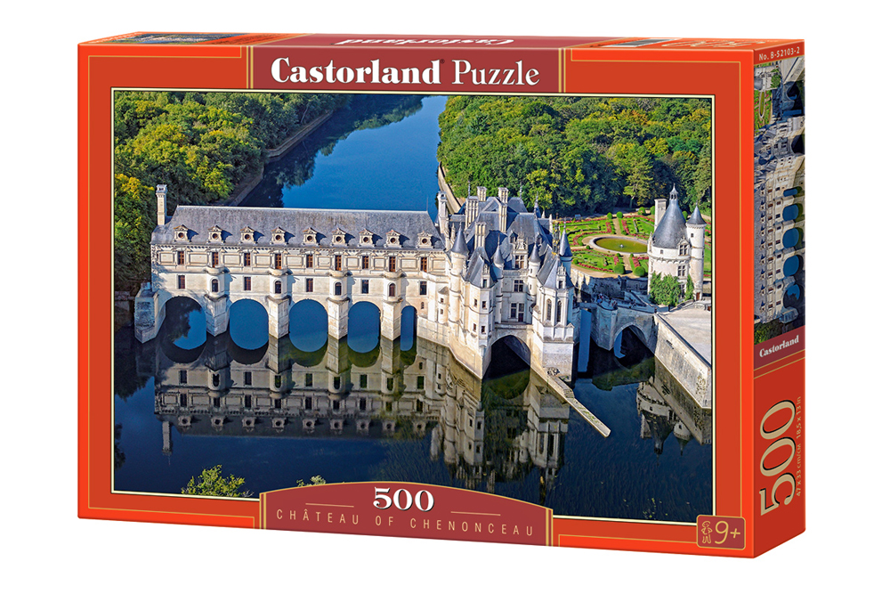 Пъзел Castorland от 500 части - Замък Шенонсо