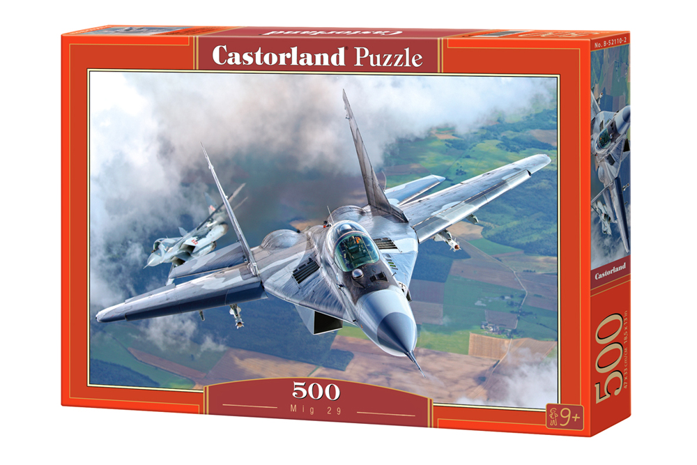 Пъзел Castorland от 500 части - Mig 29