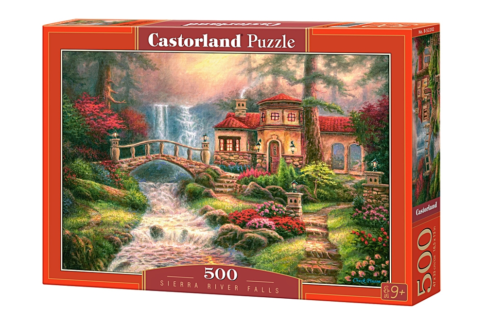 Пъзел Castorland от 500 части - Водопад